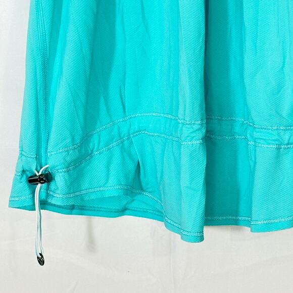 Lululemon Elevate Tank Angel Blue Tonka Stripe White Size 10 - Picture 6 of 7